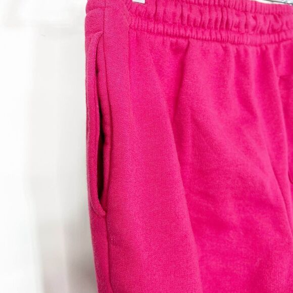 Peloton Pants Womens Small Jogger 29" Pull on Fleece Lined Athletic Comfy Red - Picture 4 of 7